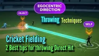 Best and latest throwing techniques Wicket to Wicket Direct Hit! How to throw a ball far as fielder?