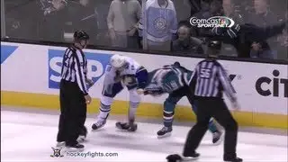 Steve Pinizzotto vs Andrew Desjardins Apr 1, 2013