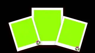 Photo frame Green Screen 2024
