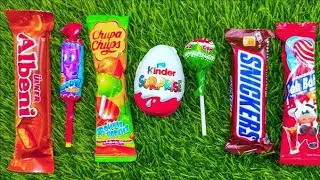 Satisfying video Asmr lollipops candy and chocolate gummy candy unboxing video Asmr....