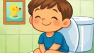 Potty Time for Kids | Simple Toilet Routine