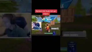 Ninja: don't bully people #shorts