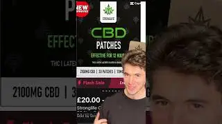 Limited-time cbd patches sale! #cbd