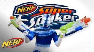 NERF Super Soaker - Россия ТВ ролик Водные бластеры