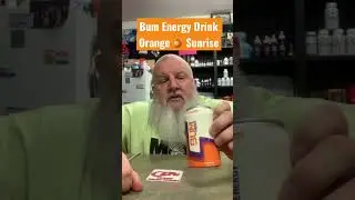 Bum Energy Drink . Orange 🍊 Sunrise Review . Great Flavor #shorts