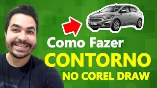 Como Fazer CONTORNO no COREL DRAW - Inclusive em Imagens - MUITO FÁCIL E RÁPIDO