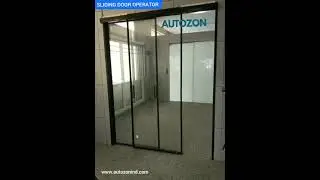 Sliding Single Glass Door Operator &ndash; ZOOM