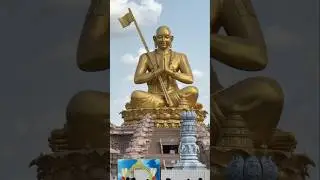 HOW MANY PEOPLE KNOW ABOUT THIS PLACE IN HYDERABAD 266 FEET STATUE OF EQUALITY #hyderabad#god #viral