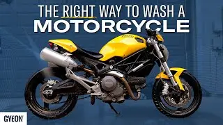 The Right Way to Wash a Motorcycle - The Gyeon Way