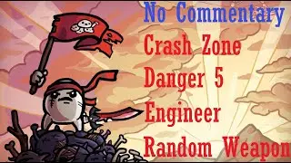 Brotato Crash Zone Danger 5 random weapon (Engineer) [No Commentary.]