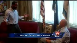 City Hall salutes Norman Robinson