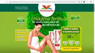Varikosette Slovakia - quickly removing discomfort