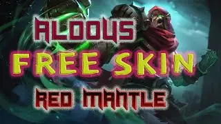 Get ALDOUS free Skin - RED MANTLE . Mobile Legends Bang Bang
