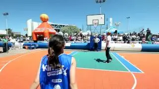 Basket 3vs3: in campo con Carlton Myers!
