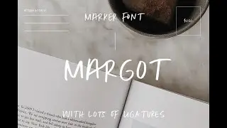 Margot Marker Font | Bold Hand-Lettered Quotes for Social Media