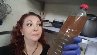 CÓMO LIMPIAR EL ACEITE USADO | con cáscara de patatas