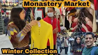 Monastery Market Delhi | winter collection|| tibetan market in Delhi ||
