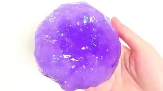 Unknown Slime House &healing purple mud😍😍★ASMR So grid mud #asmr #Slime