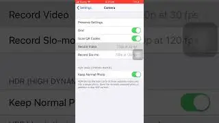 The best Camera setting in iphone 6