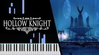 City of Tears - Hollow Knight | Piano Tutorial/Visualizer