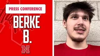 Nebraska Basketball Forward Berke Buyuktuncel discusses Nebraska’s 77-58 road win at Northwestern