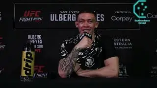 Пресс-конференция после боя Navajo Stirling UFC Fight Night Perth