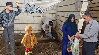 Ramadan in Service: Javad's Passionate Effort to Plumb Baqir's Nomadic Home🥰❤️&zwj;🩹😭