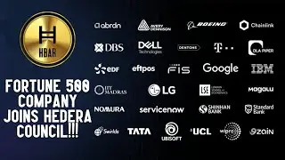 Fortune 500 Company Joins Hedera Council!!!