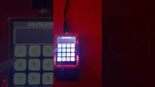 arduino due touch calculator!!😲