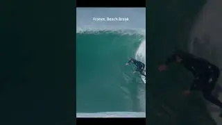 Barrels at Beach Breaks,  Epic Surfing Action ! #surf #surfing #france