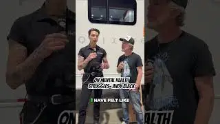 @AndyBlackOfficial @blackveilbrides on mental health #andyblack #blackveilbrides