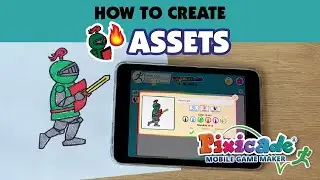 How to Create Assets | Pixicade Mobile Game Maker