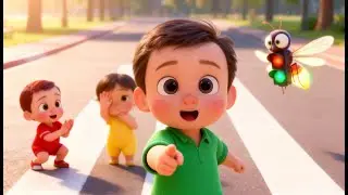 Move & Freeze Dance | Red Light Green Light Song for Toddlers
