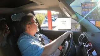 Hamburger Prices up, McDonald's Drive Thru,  Searchlight, Nevada, 23 April 2022, GFH