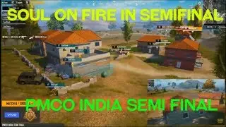 🔥Soul On fire In Semifinal Soul vs RIP vs 8bit vs Lef PMCO Semifinal Match