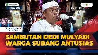 Warga Subang Antusias! Dedi Mulyadi Singgung Jam Malam Pelajar & Premanisme
