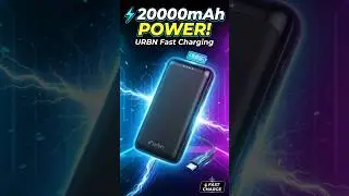 URBN Power bank 20000mah | URBN 20000mAh Fast Charging Power Bank⚡|22.5w Fast Charging 🔥