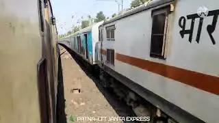 [5 in 1] Crossings-Push Pull Rajdhani,Howrah mail, Janta,Mahanagari || Indian Railways