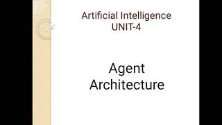 Agent Architecture