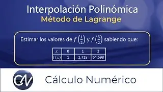 Interpolación Polinómica - Método de Lagrange - Ejercicio 1