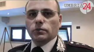 Furti e droga: sette arresti dei carabinieri a Perugia