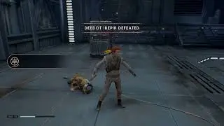 STAR WARS Jedi: Fallen Order™ | Boss Fight | Bad Fran & Deedot Irepip | Double-edged Lightsaber