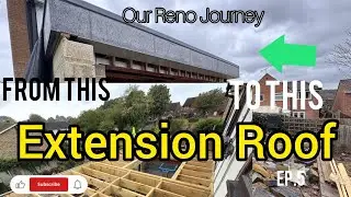 EPISODE 5 &mdash; ROOF STRUCTURE FINALLY COMPLETE! | Rear Extension Progress + Fibreglass Roof Finish