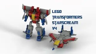 LEGO TRANSFORMERS Starscream V4 By BX Brix