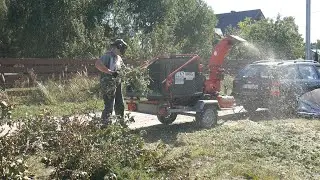 WOOD CHIPPER RĘBAK Bugnot BV E55