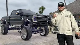 Lifted Trucks Take Over the Florida Keys!