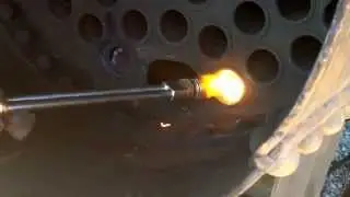 Cutting out boiler tubes