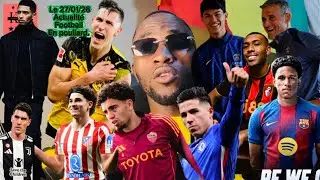 Actualit&eacute; football en poullard Mercato Bar&ccedil;a Real Les avant match etc. 