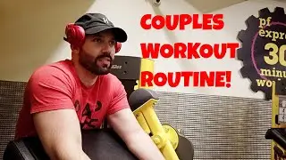 COUPLE'S WORKOUT ROUTINE!