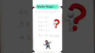 Maths Divide tricks| Maths reasoning| Maths Shortcut| Maths tricks| Maths magic